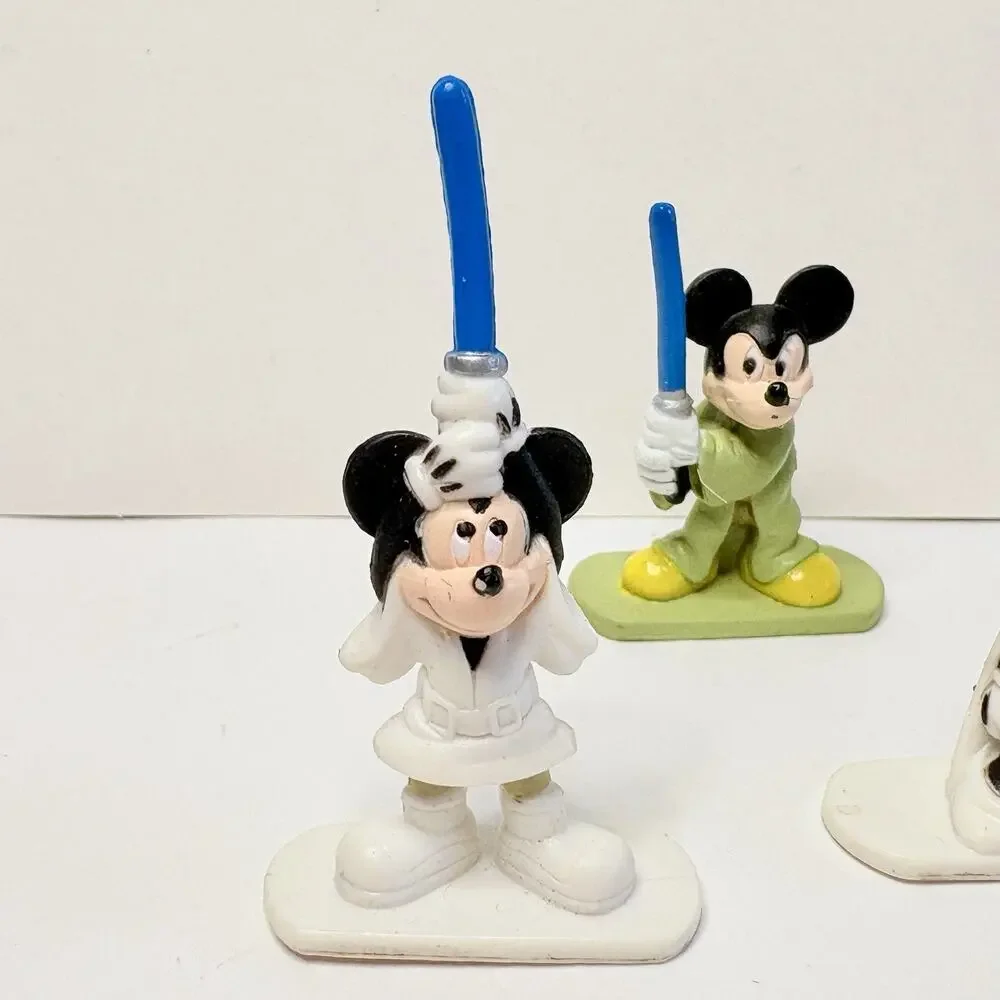 Disney Parks Star Wars Pack Series 4 Mini Figures Lot Of Mickey Mouse Luke Rex